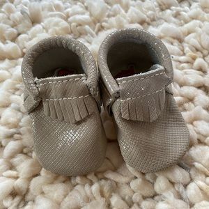 Freshly Pickled baby moccasin booties